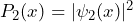 P_2(x) = |\psi_2(x)|^2